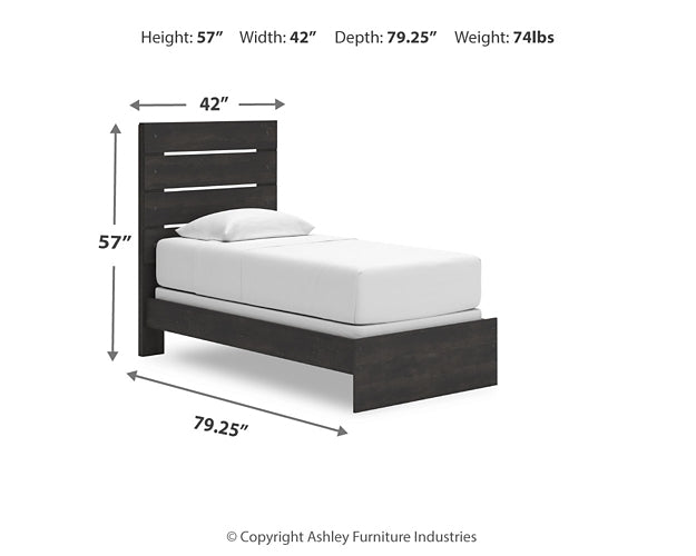 Hollivern Panel Bed