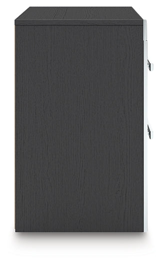Zuraleus Two Drawer Night Stand