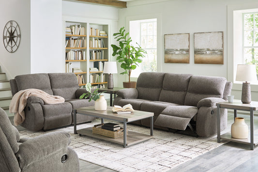 Scranto Sofa, Loveseat and Recliner