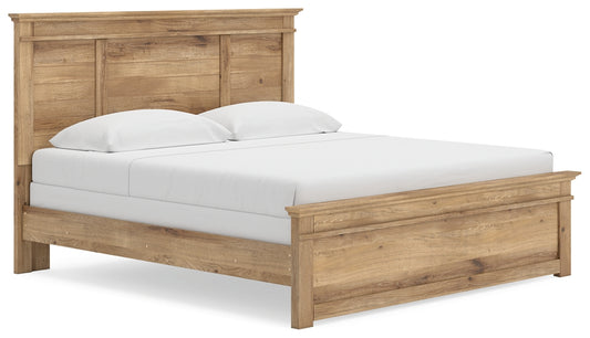 Makidern King Panel Bed