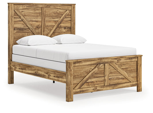 Maystonna Queen Crossbuck Panel Bed
