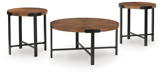 Crosstrail Occasional Table Set (3/CN)