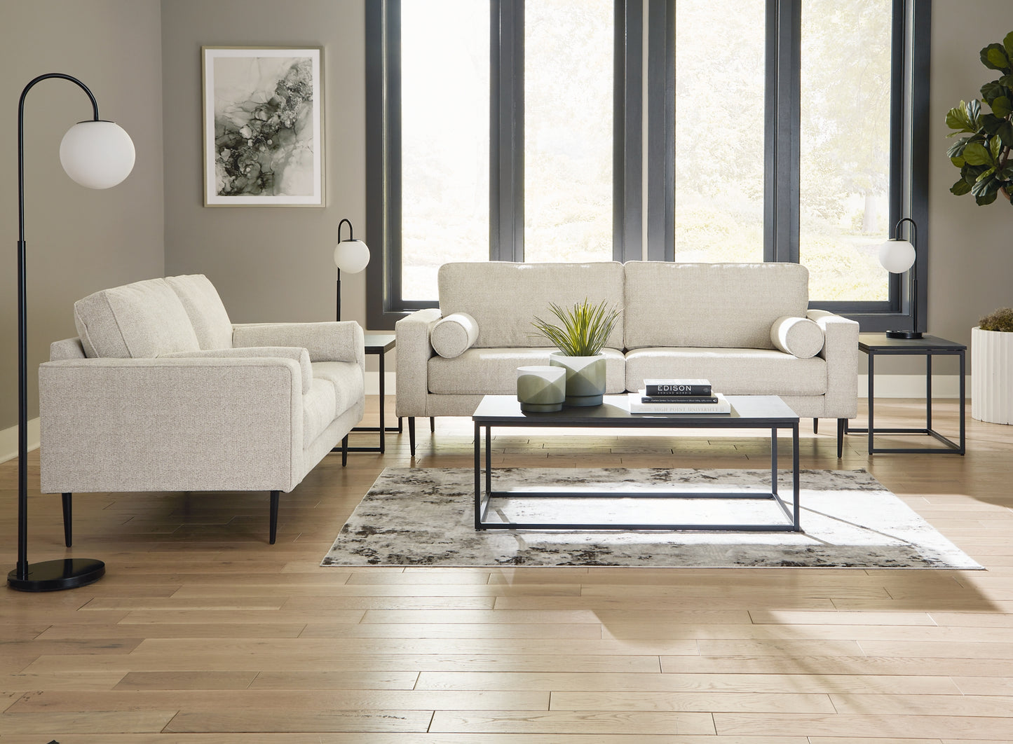 Sofa and Loveseat