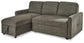 Kerle 2-Piece Sectional with Pop Up Bed