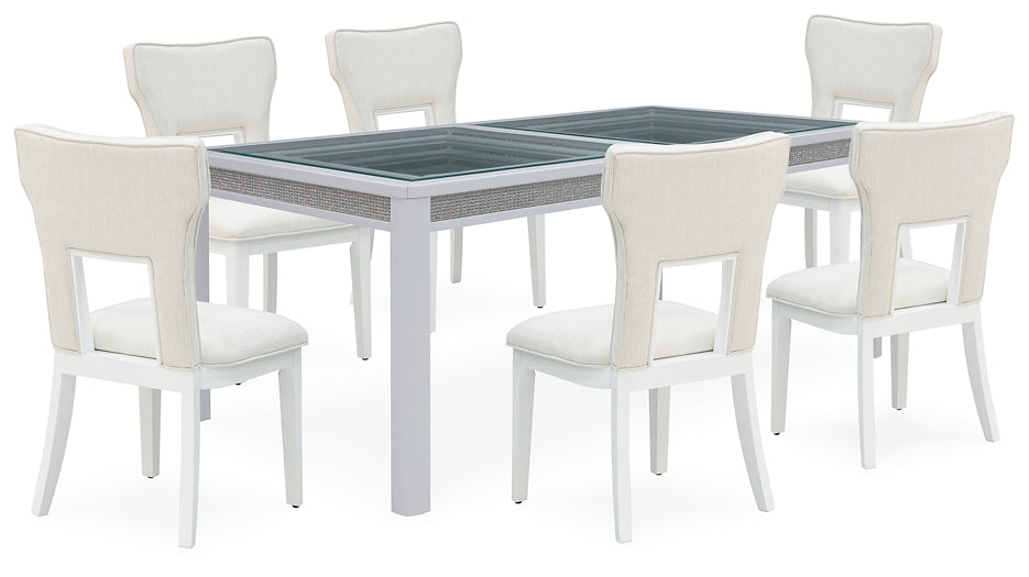 Chalanna Dining Table and 6 Chairs