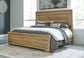 Galliden California King Panel Bed with Dresser