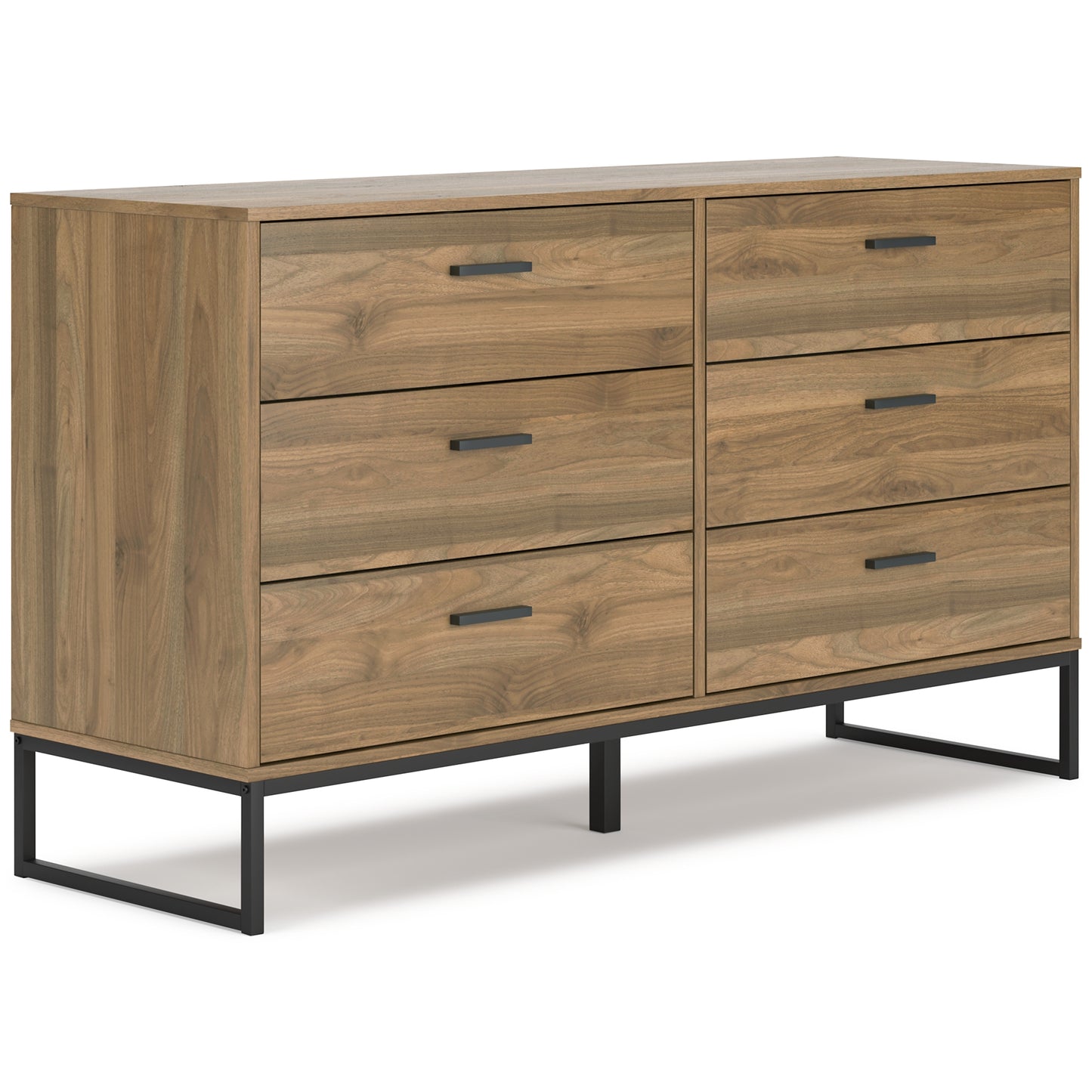 Deanlow Full Panel Headboard with Dresser and Nightstand