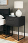 Socalle Twin Panel Headboard with Dresser and Nightstand