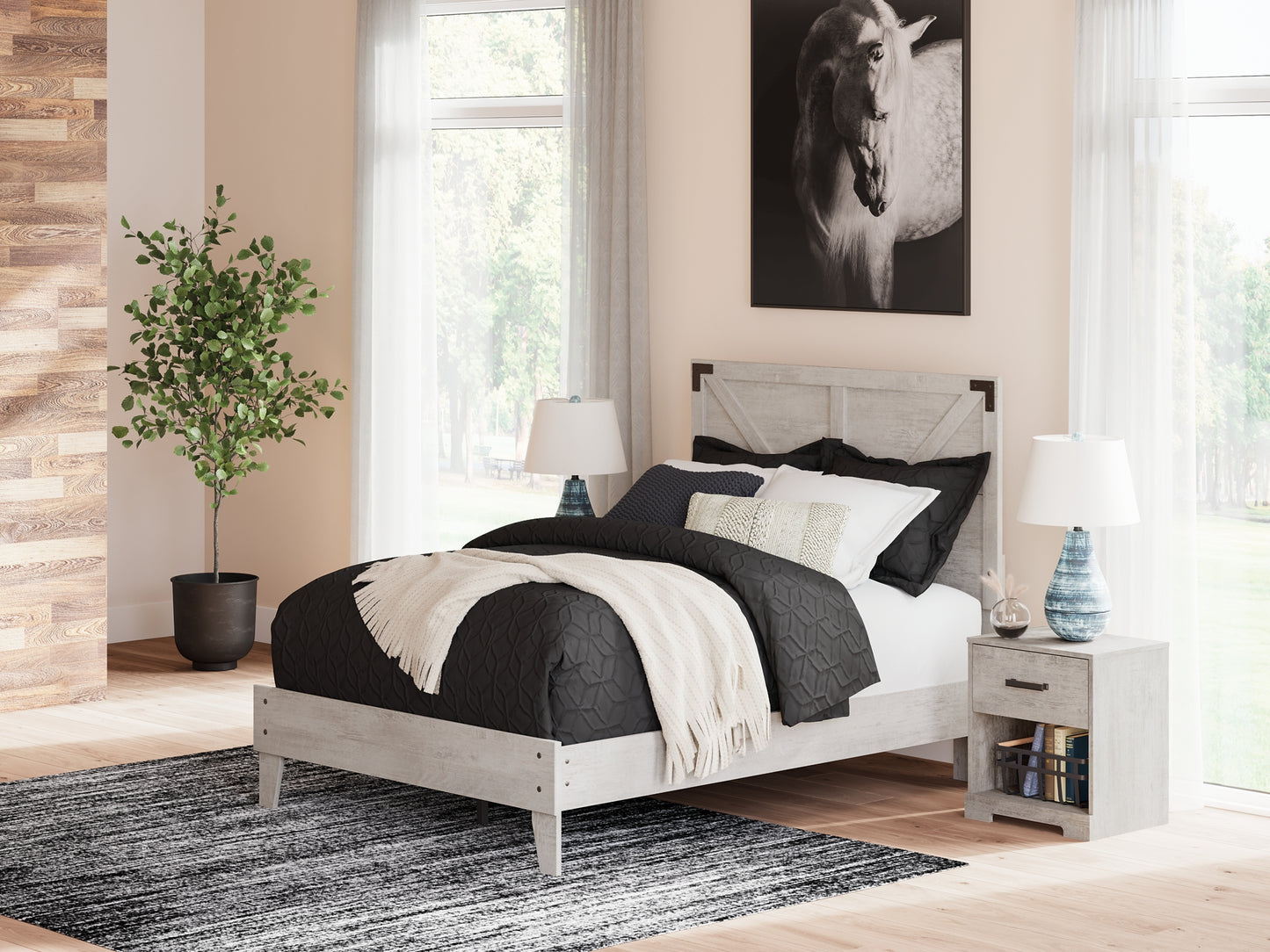 Shawburn Full Platform Bed