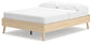 Cabinella Full Platform Bed with Dresser and 2 Nightstands