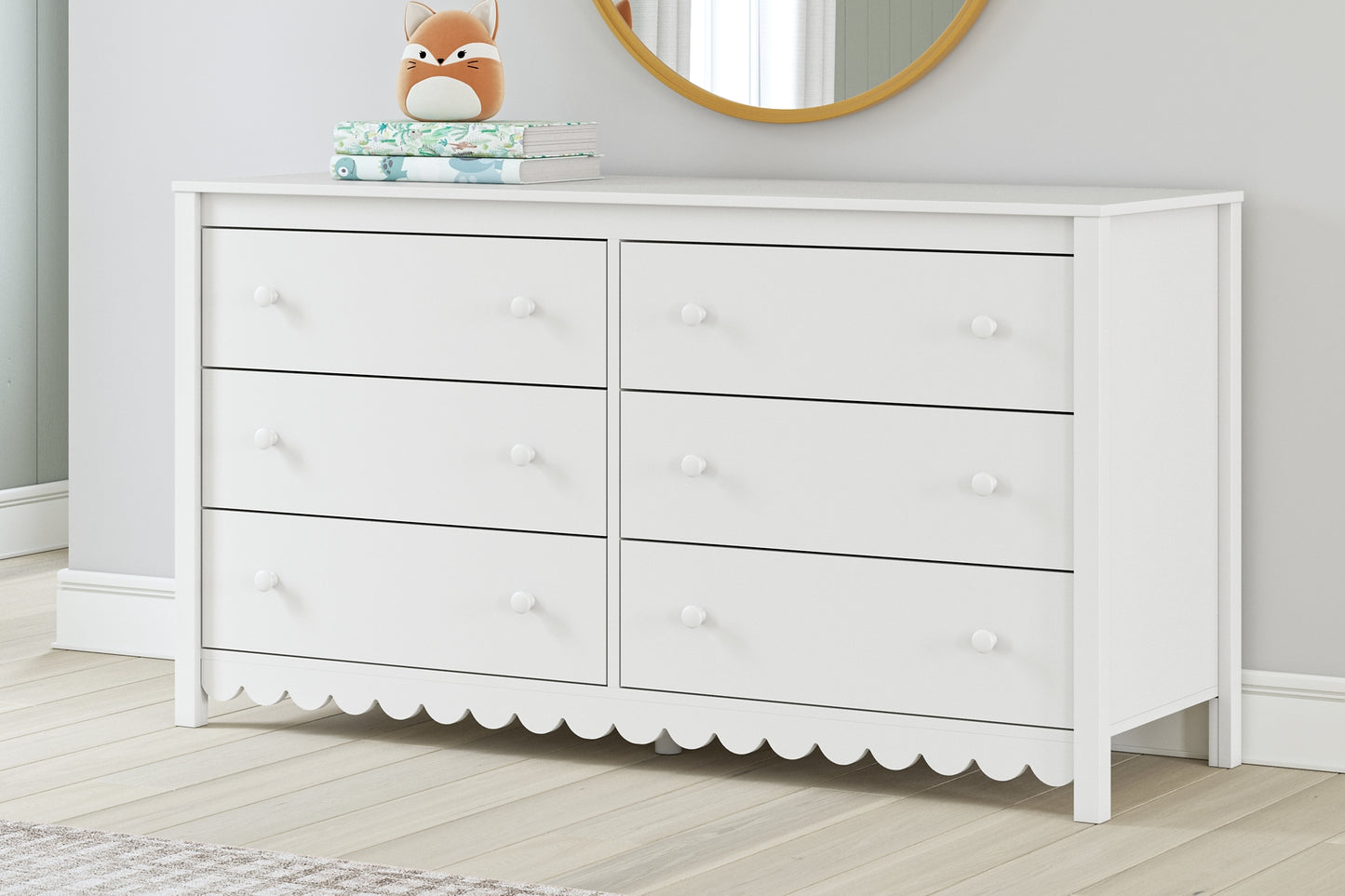 Hallityn Twin Panel Headboard with Dresser