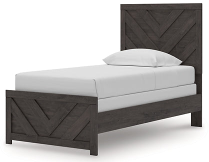 Prendonea  Panel Bed