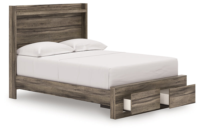 Elbrim Full Panel Storage Bed