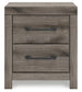 Graystorm Twin Panel Bed with Mirrored Dresser, Chest and Nightstand