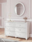 Kozlani Dresser and Mirror