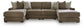 Camellia-Court 4-Piece Double Chaise Sectional