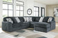 Midnight-Madness 5-Piece Sectional with Chaise