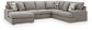 Lindon 3-Piece Sectional with Chaise