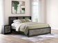 Broachmyn King Bookcase Panel Bed