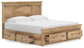 Makidern King Panel Storage Bed