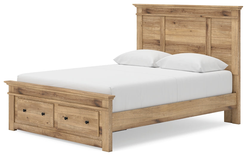 Makidern Queen Panel Storage Bed