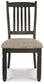 Tyler Creek Dining UPH Side Chair (2/CN)