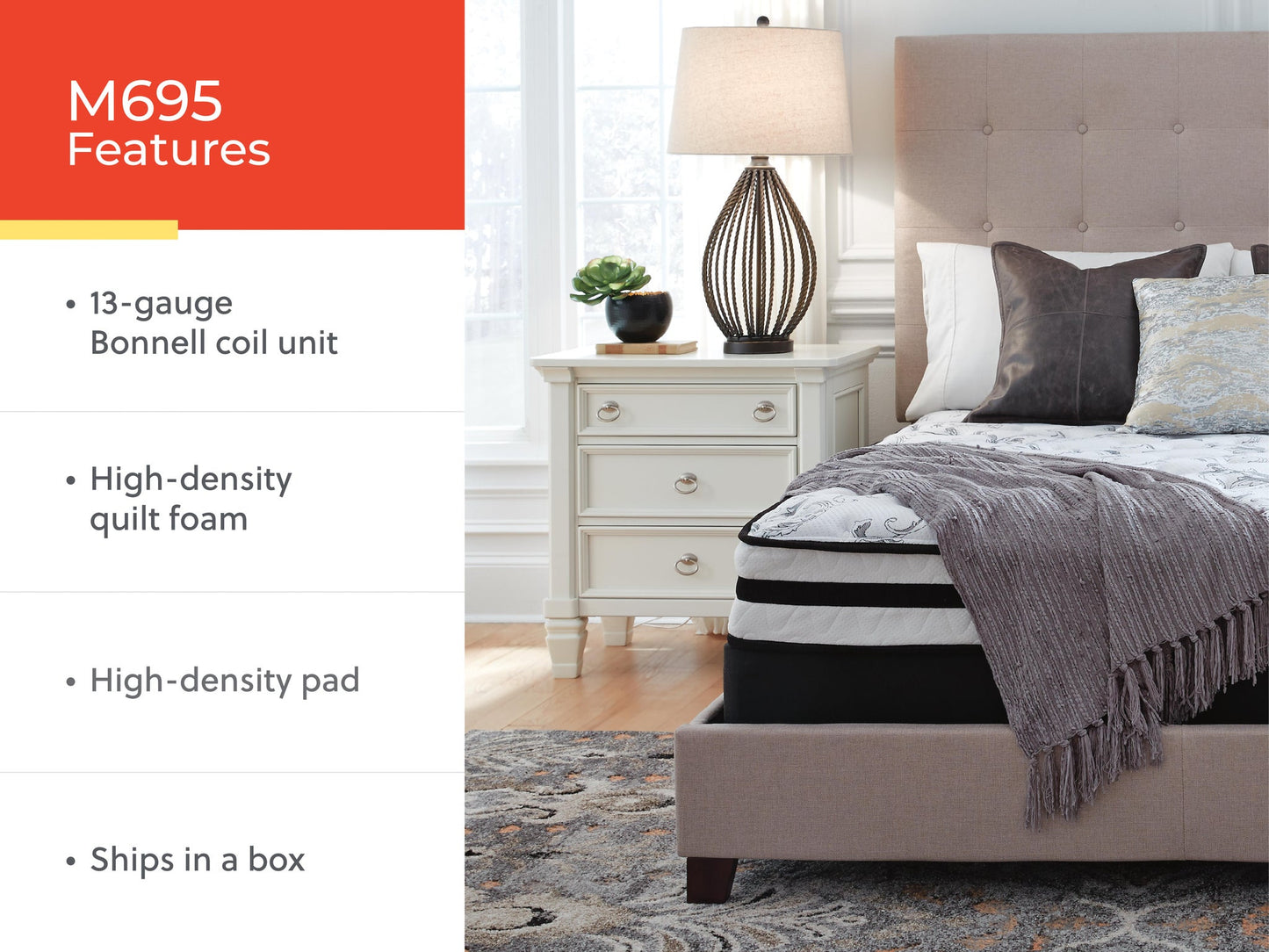 8 Inch Chime Innerspring  Mattress