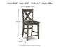 Caitbrook Upholstered Barstool (2/CN)