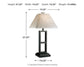 Deidra Metal Table Lamp (2/CN)