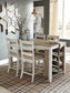 Skempton RECT Counter Table w/Storage