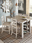 Skempton RECT Counter Table w/Storage