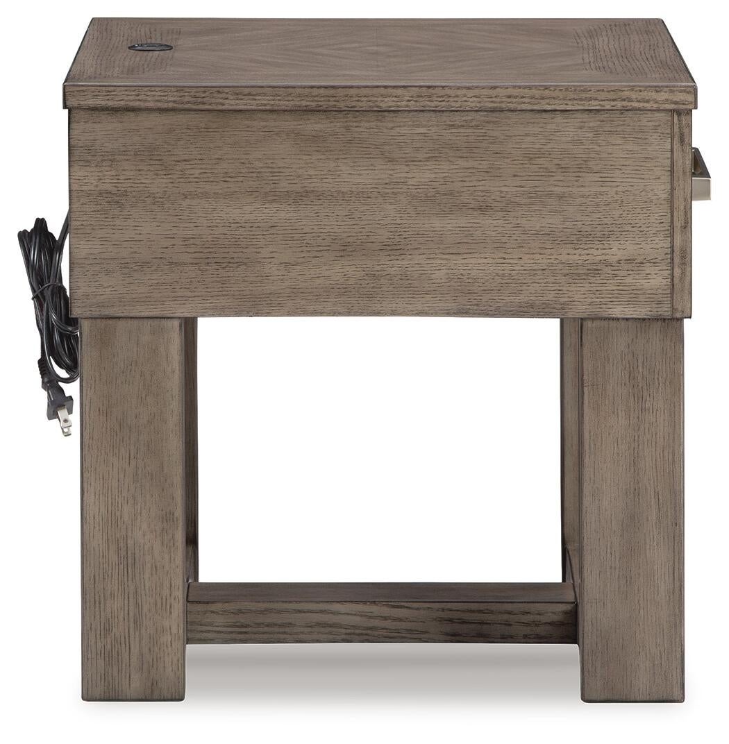 Loyaska Rectangular End Table