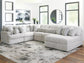 Cuddle Plush 6-Piece Sectional with Chaise