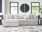 Cuddle Plush 3-Piece Sectional with Chaise