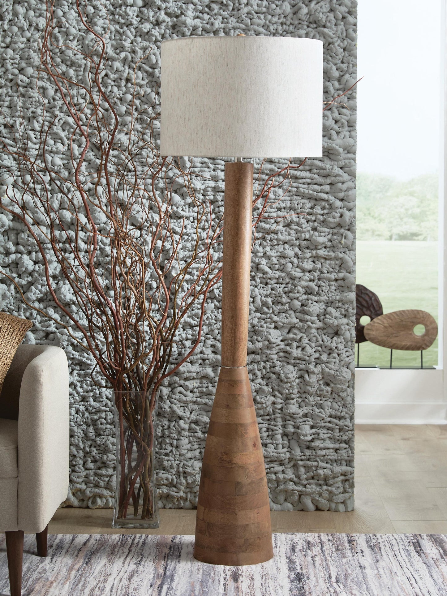 Ailsa Wood Floor Lamp (1/CN)