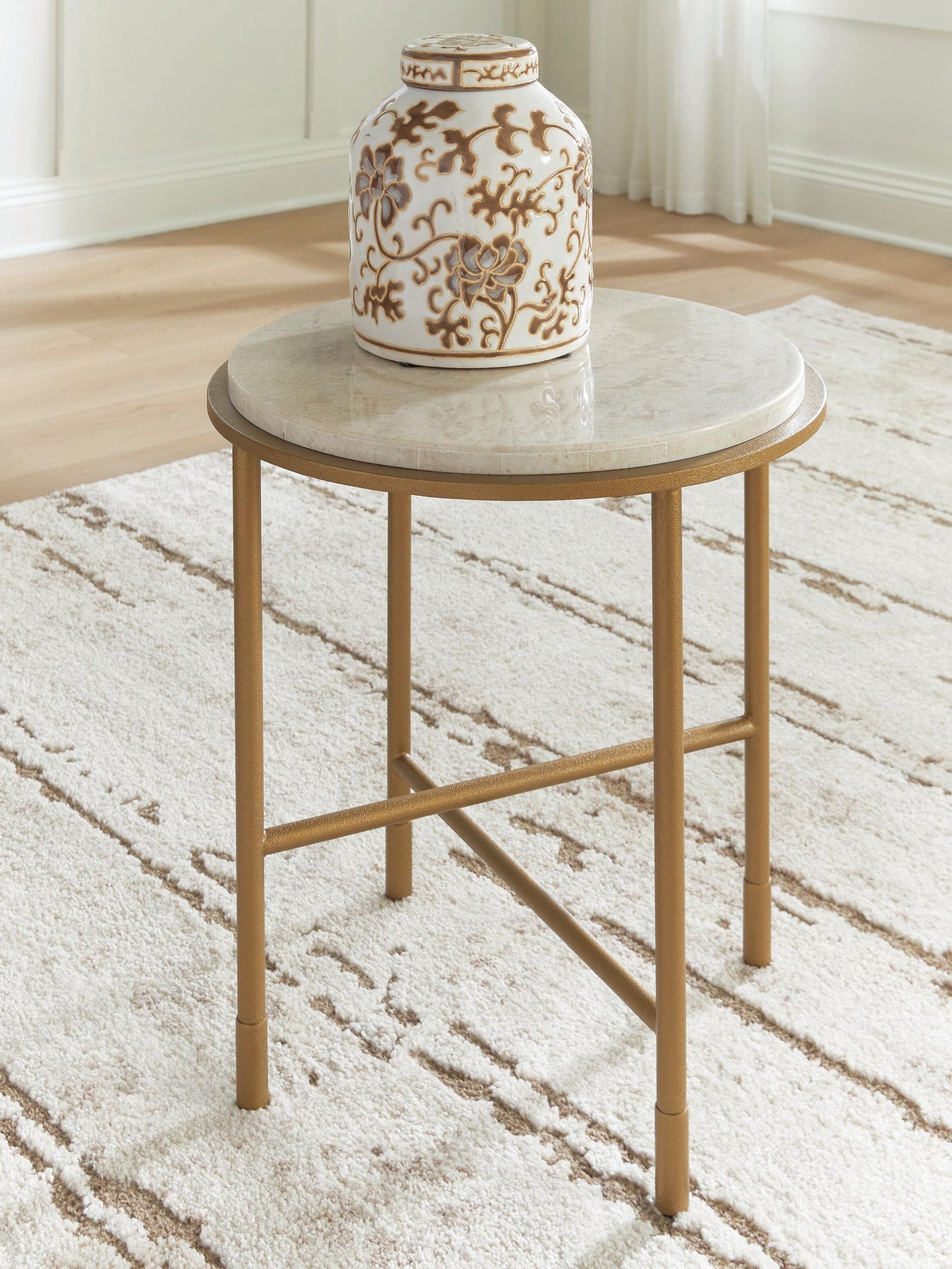 Alben Round End Table
