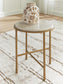 Alben Round End Table