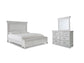 Kanwyn Queen Panel Bed with Storage Bench, Dresser and Mirror