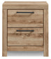 Hyanna Full Panel Storage Bed, Dresser, Mirror and Nightstand
