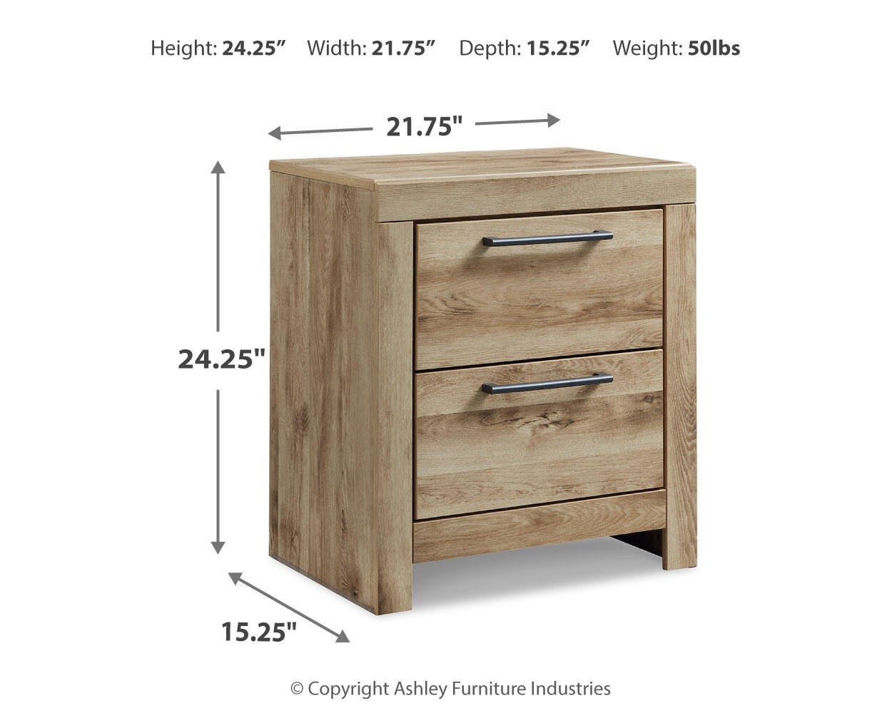 Hyanna Full Panel Storage Bed, Dresser, Mirror and Nightstand