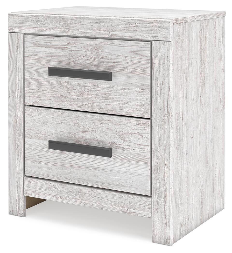 Cayboni Full Panel Bed, Dresser, Mirror, Chest and Nightstand
