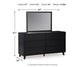 Danziar Queen Panel Headboard, Dresser and Mirror