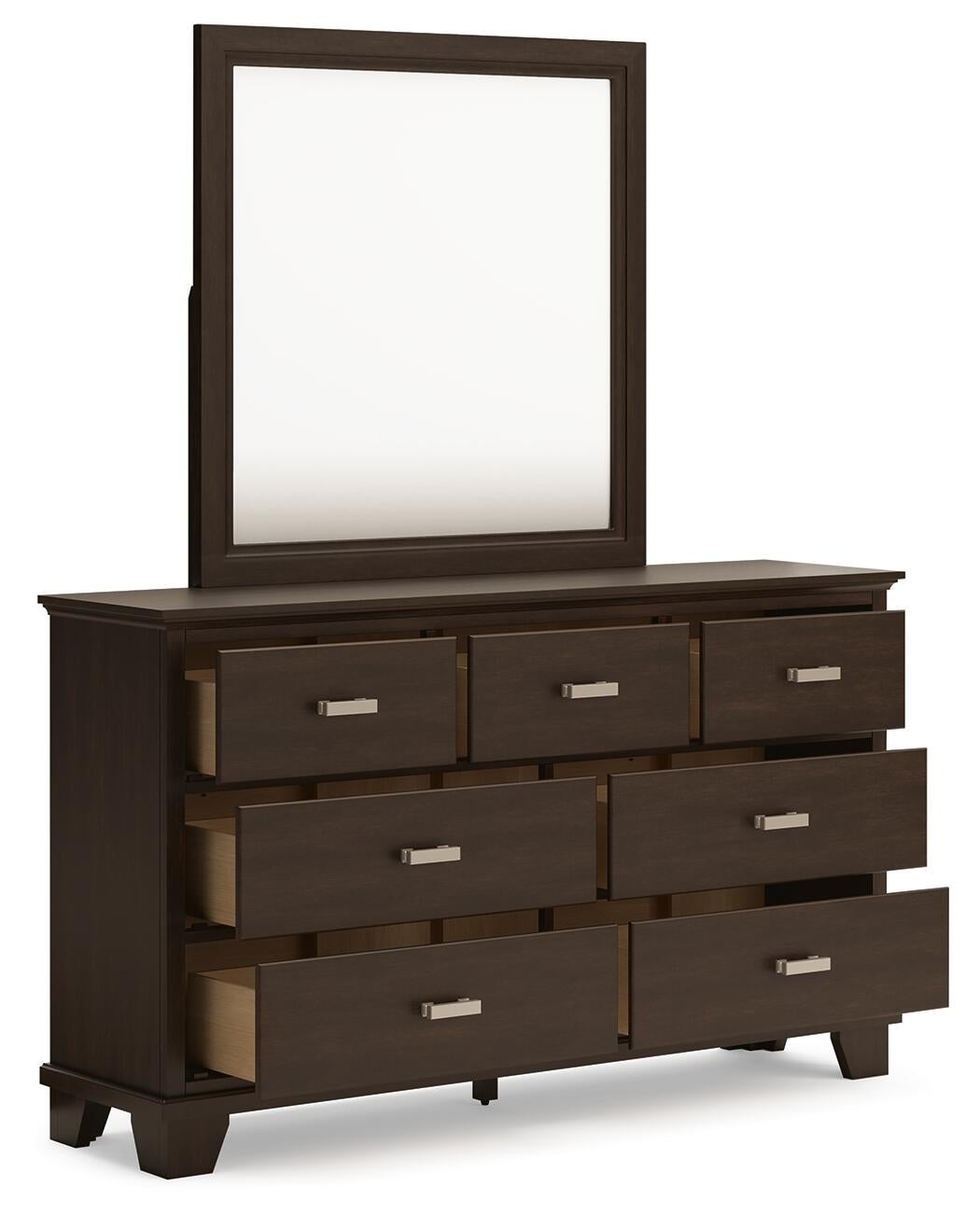 Covetown Full Panel Bed, Dresser, Mirror, Chest and Nightstand