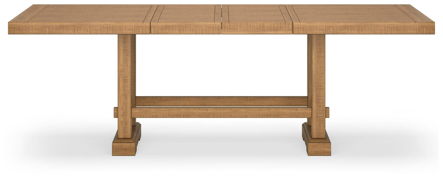 Havonplane Counter Height Dining Table and 10 Barstools