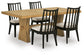 Galliden Dining Table and 4 Chairs