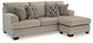 Stonemeade Sofa Chaise, Chair, and Ottoman
