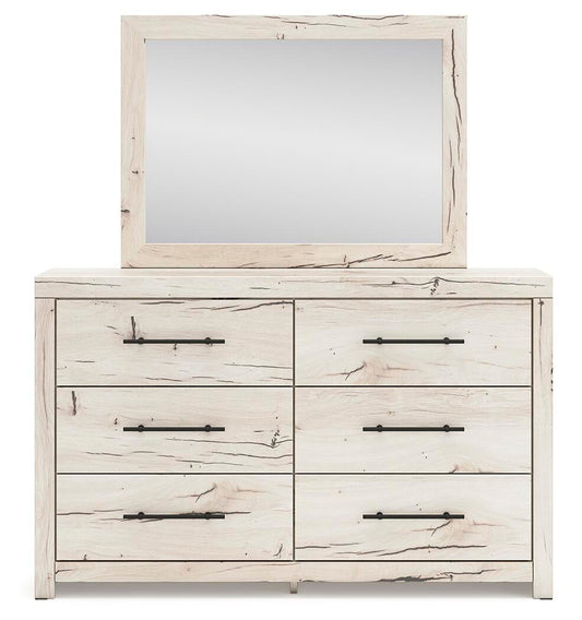 Lawroy Twin Panel Headboard, Dresser, Mirror, Chest and Nightstand