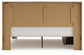 Lawroy King Panel Bed with Storage, Dresser and Mirror