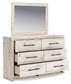Lawroy Queen Panel Bed, Dresser and Mirror
