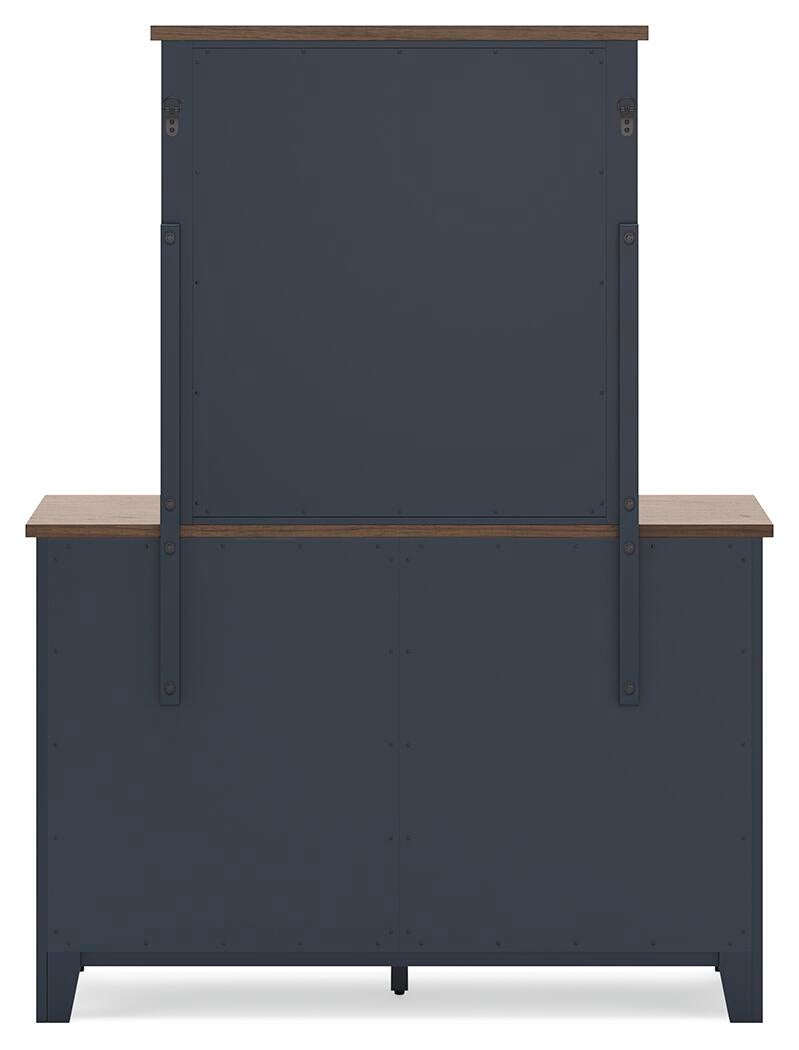 Landocken Queen Panel Headboard, Dresser, Mirror and Nightstand
